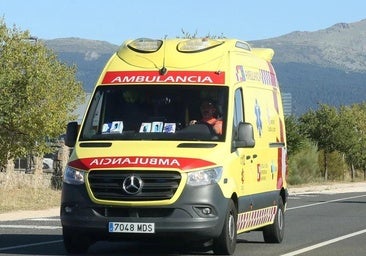 Excarcelan a una mujer herida y atrapada en su coche tras sufrir un accidente en Burgos