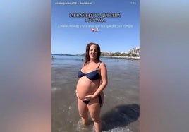 Instántanea del vídeo que ha subido Anabel Pantoja a sus redes sociales.