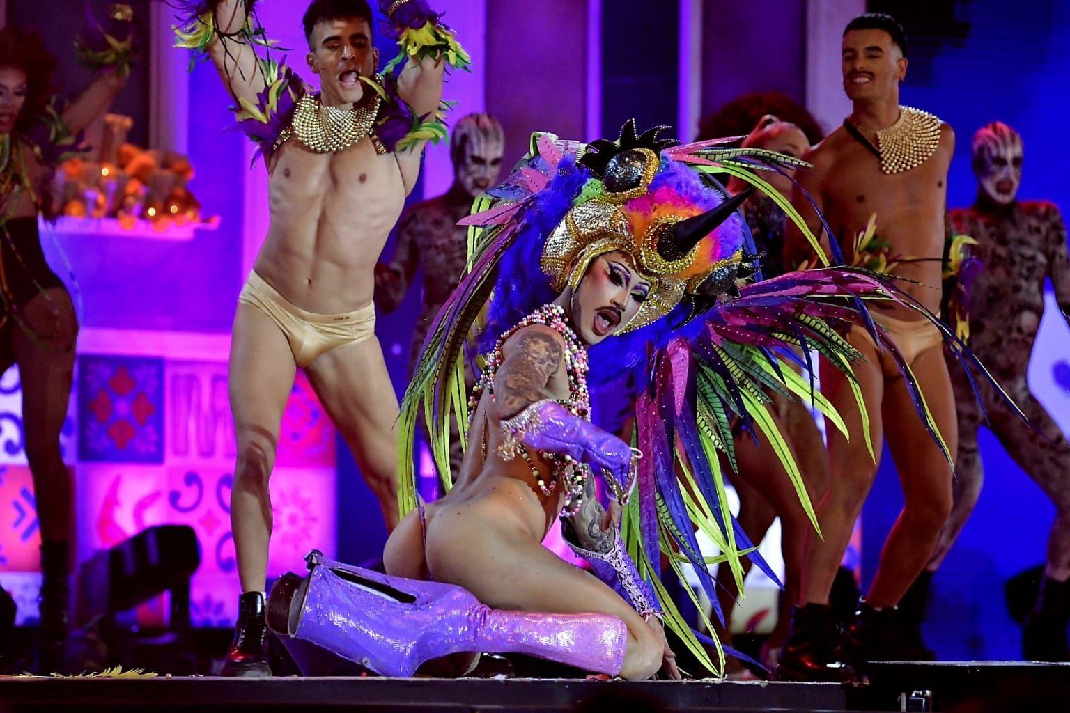 La gala drag queen del carnaval de Maspalomas, en imágenes