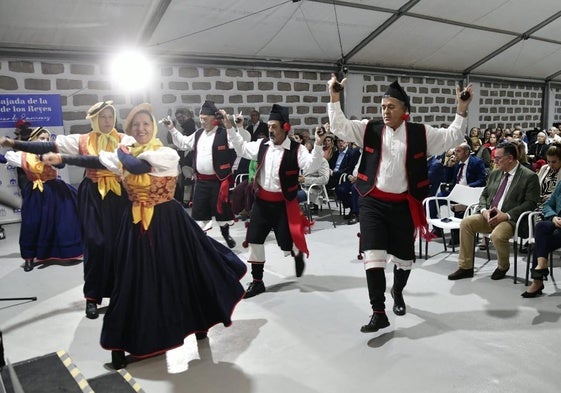 Imagen del acto celebrado este viernes en el genuino recinto de la capital grancanaria.