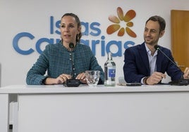 Jessica de León y Jaime Rodríguez.