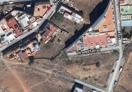 Tramo de vial aún pendiente de ejecutar.