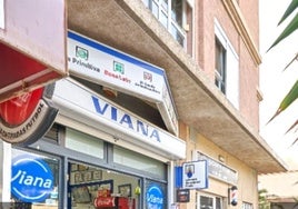 Imagen de la administración de loterías Viana, en Las Palmas de Gran Canaria.