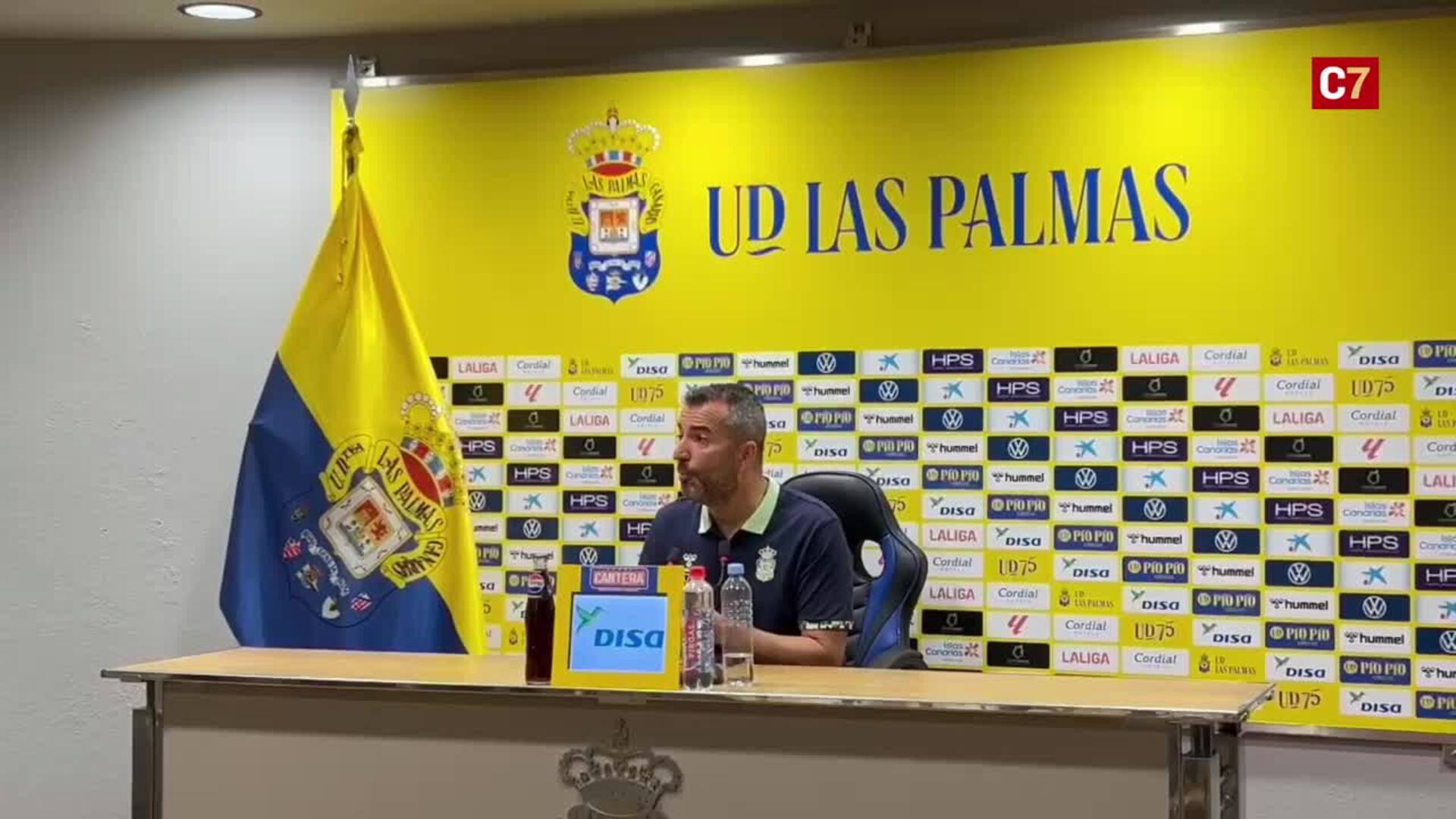 Diego Martínez analiza el encuentro de la UD Las Palmas frente al Leganés