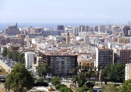 Vista de la capital malagueña.