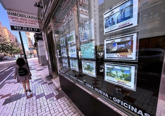 Una inmobiliaria de la capital