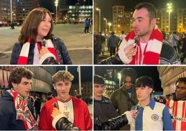 La afición del Athletic eufórica: «La final en San Mamés hay que ganarla sí o sí»