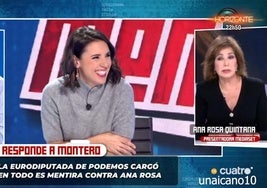 El rapapolvo de Ana Rosa Quintana a Irene Montero: «Hay quien gasta la pasta en una app de 200.000 euros»