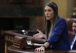 La portavoz de Junts, Míriam Nogueras.