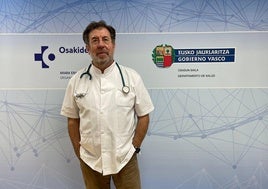 El neumólogo Carlos Egea.