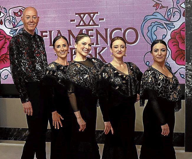 David Angulo, Janire Irazola, Dayana Febres, Yolanda Romero y Rebeca Ruiz de Morín. 