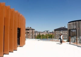 Azotea del Palacio de Congresos Europa.