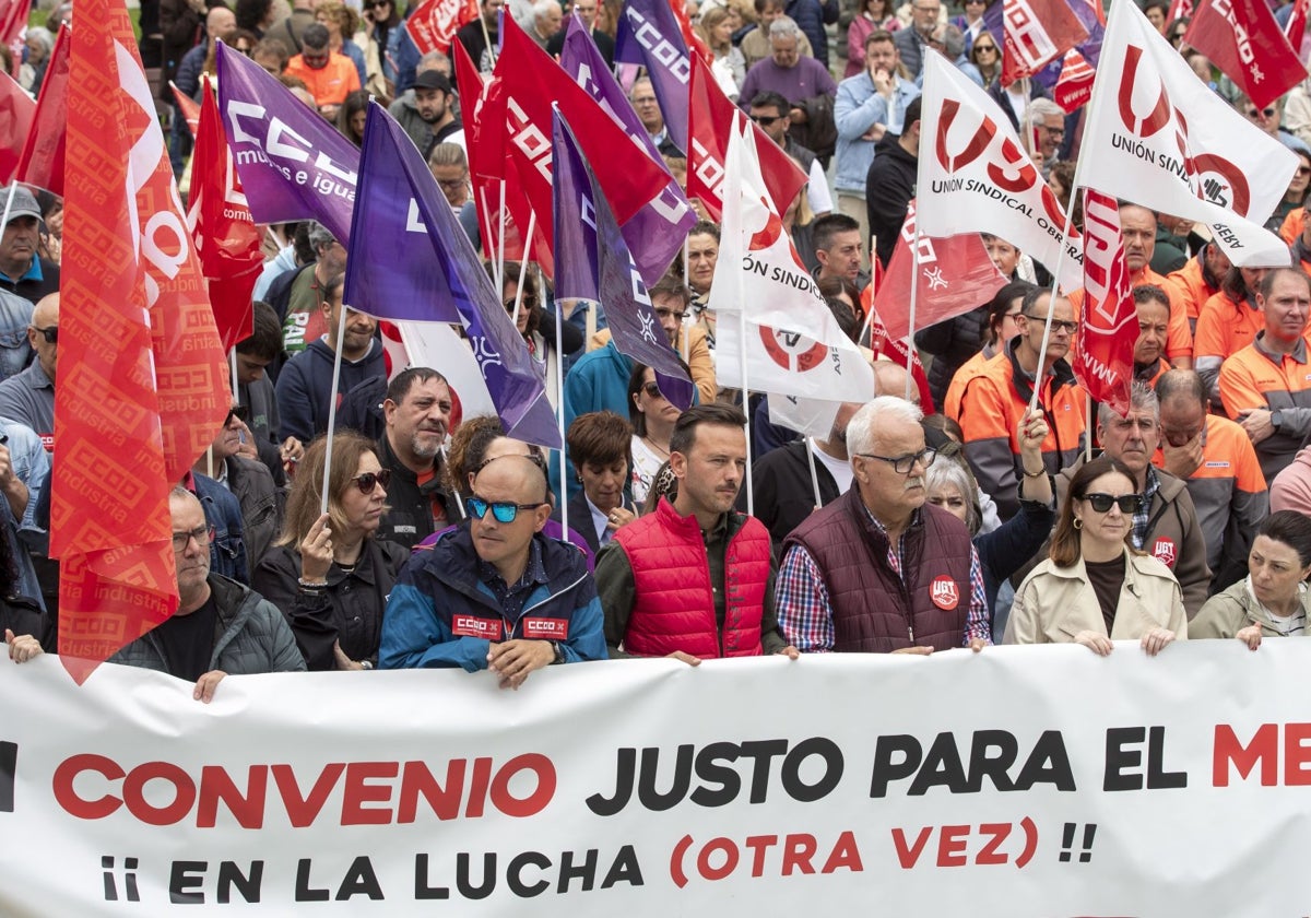 No hay acuerdo y 22.000 trabajadores del metal están llamados a la huelga en Cantabria