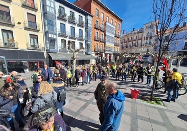 Trabajadores de Correos se manifiestan en Rinconada contra el Acuerdo Marco