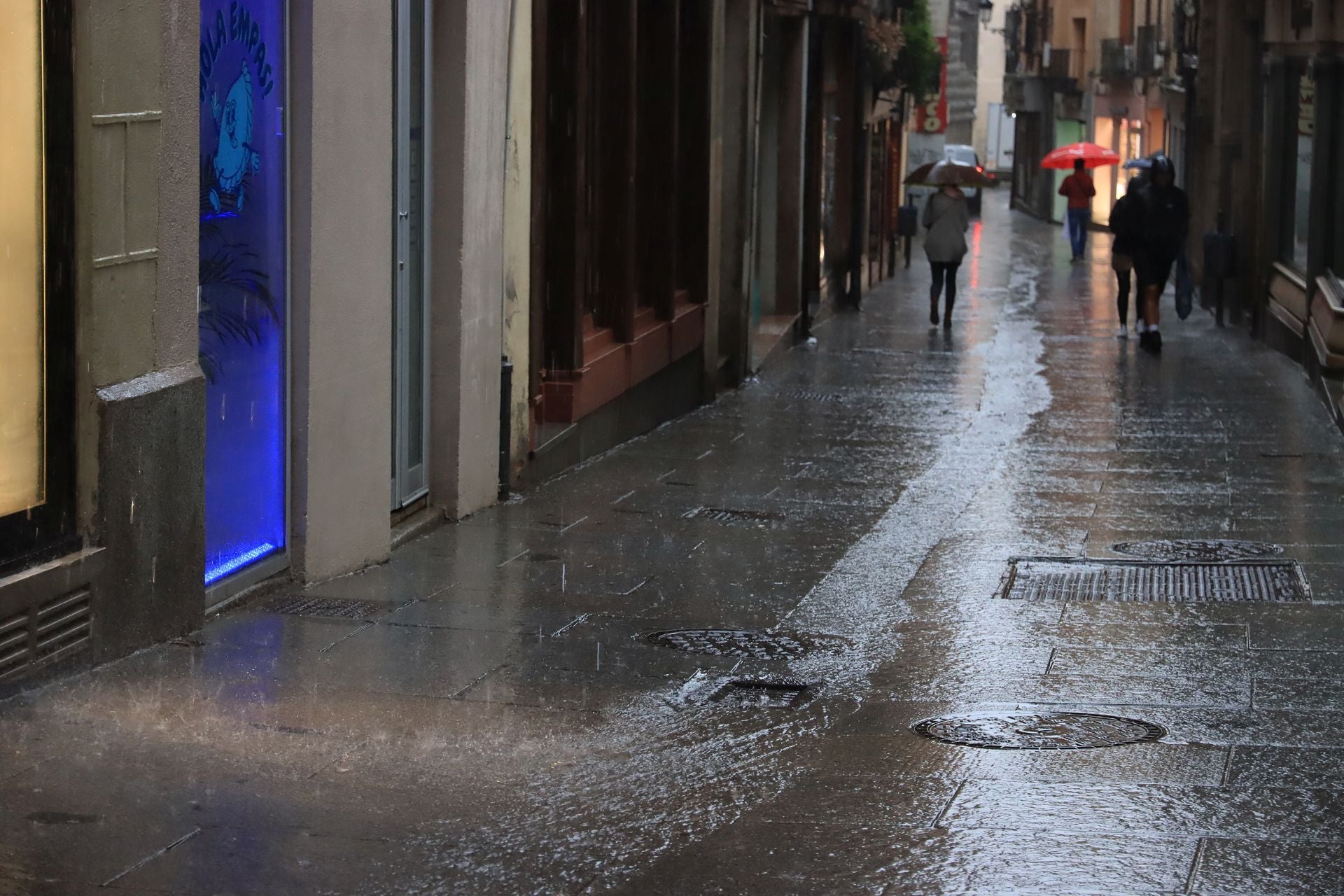 Fotos: viernes de tormentas en Segovia