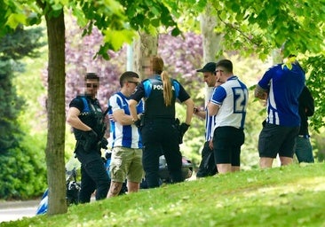 Identifican a aficionados del Alavés por una trifulca a botellazos en un bar