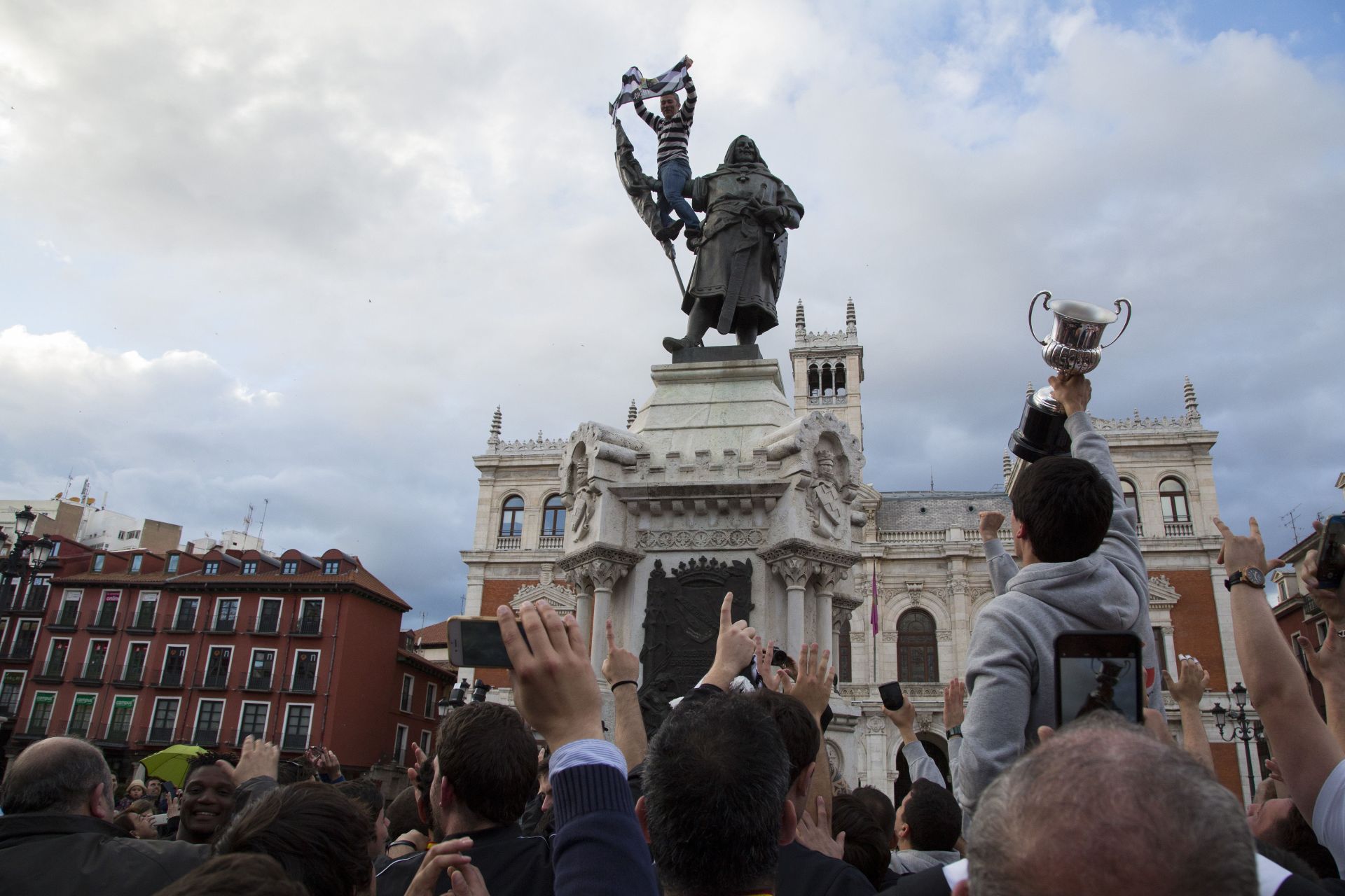 Fotos de la Copa del Rey de Rugby celebrada en el José Zorrilla entre los dos equipos vallisoletanos en 2016