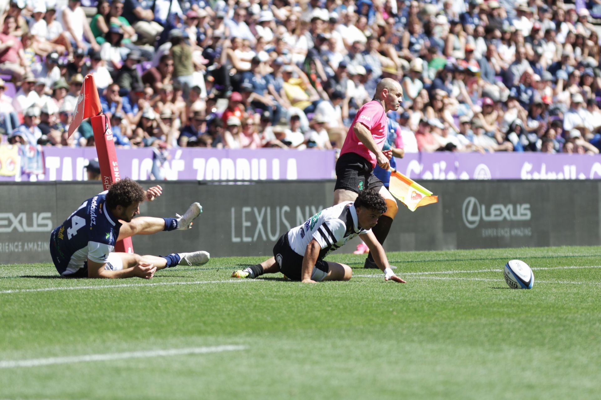 Final de la Copa del Rey de rugby entre el VRAC y El Salvador