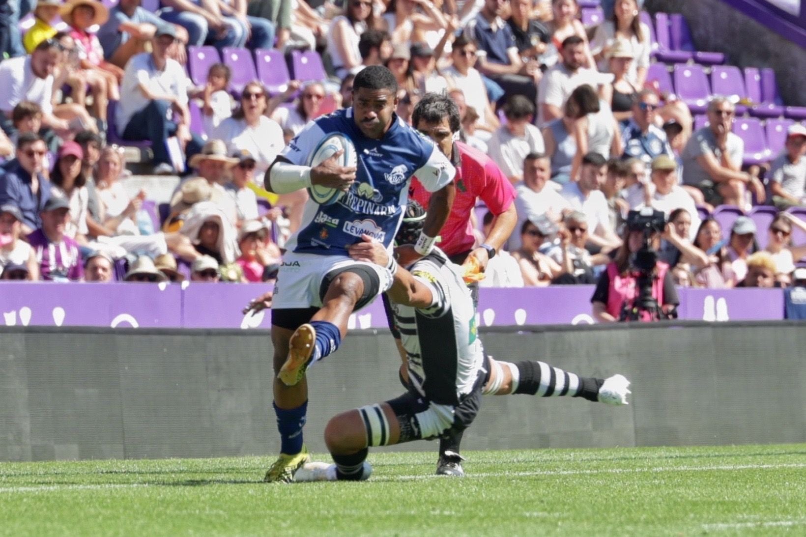 Final de la Copa del Rey de rugby entre el VRAC y El Salvador