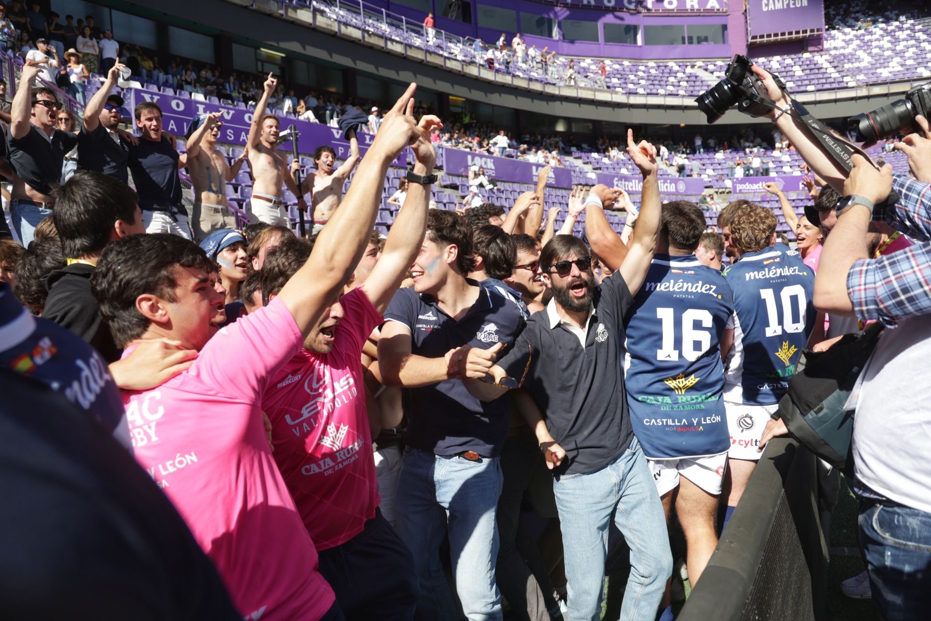 Final de la Copa del Rey de rugby entre el VRAC y El Salvador