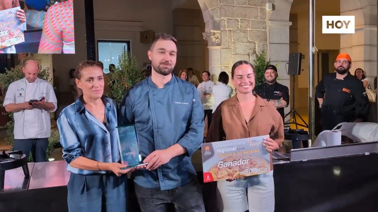 Adrián Cuevas, el rey de la tortilla de patatas