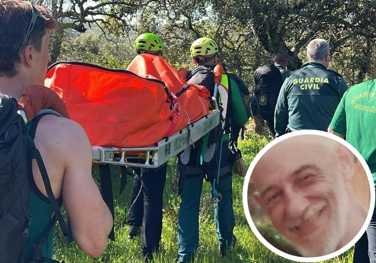 Luis, el desaparecido de Zarza de Montánchez, salvó su vida gracias a dos azucarillos