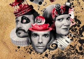 Cartel de la presentación del show.