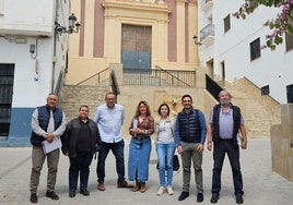 Representantes municipales presentes en la reunión.