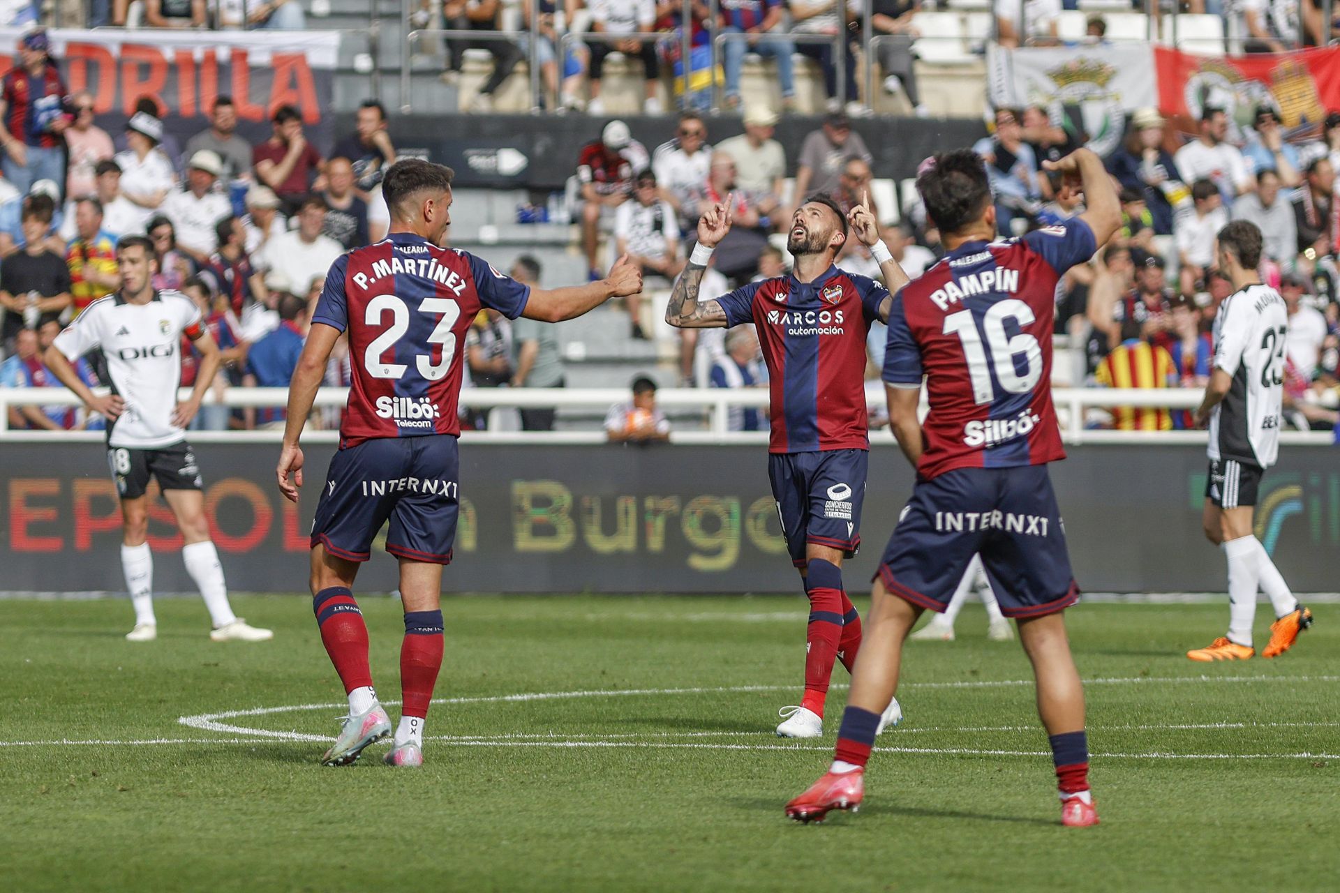 FOTOS | Así ha sido el Burgos-Levante