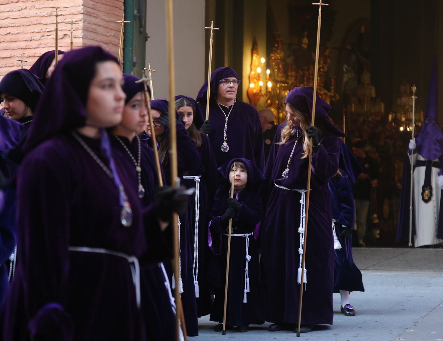 La procesión del Santo Entierro en Cartagena, en imágenes