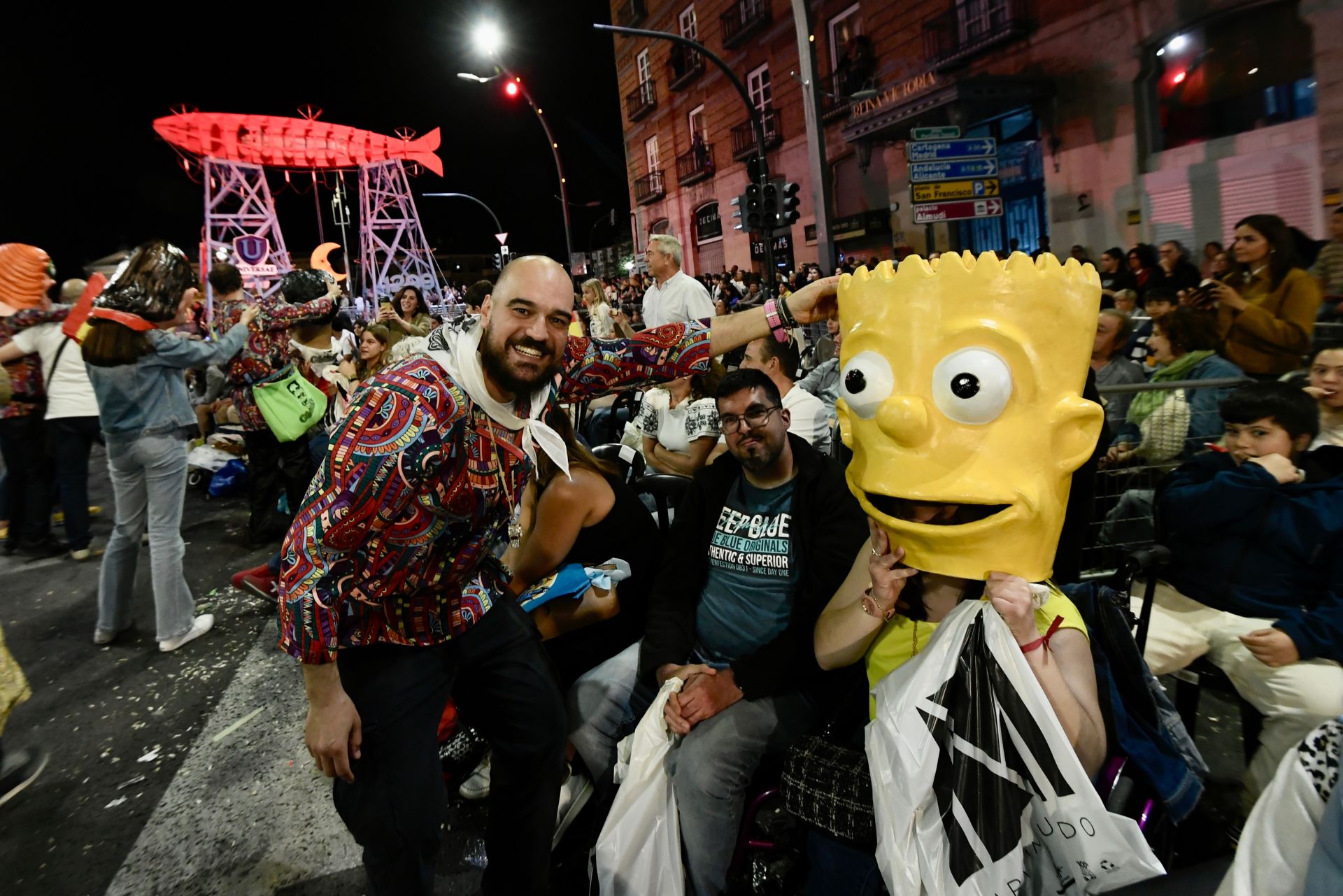 Las imágenes del desfile del Entierro de la Sardina de Murcia