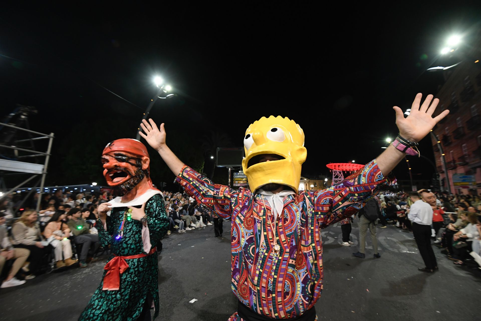 Las imágenes del desfile del Entierro de la Sardina de Murcia