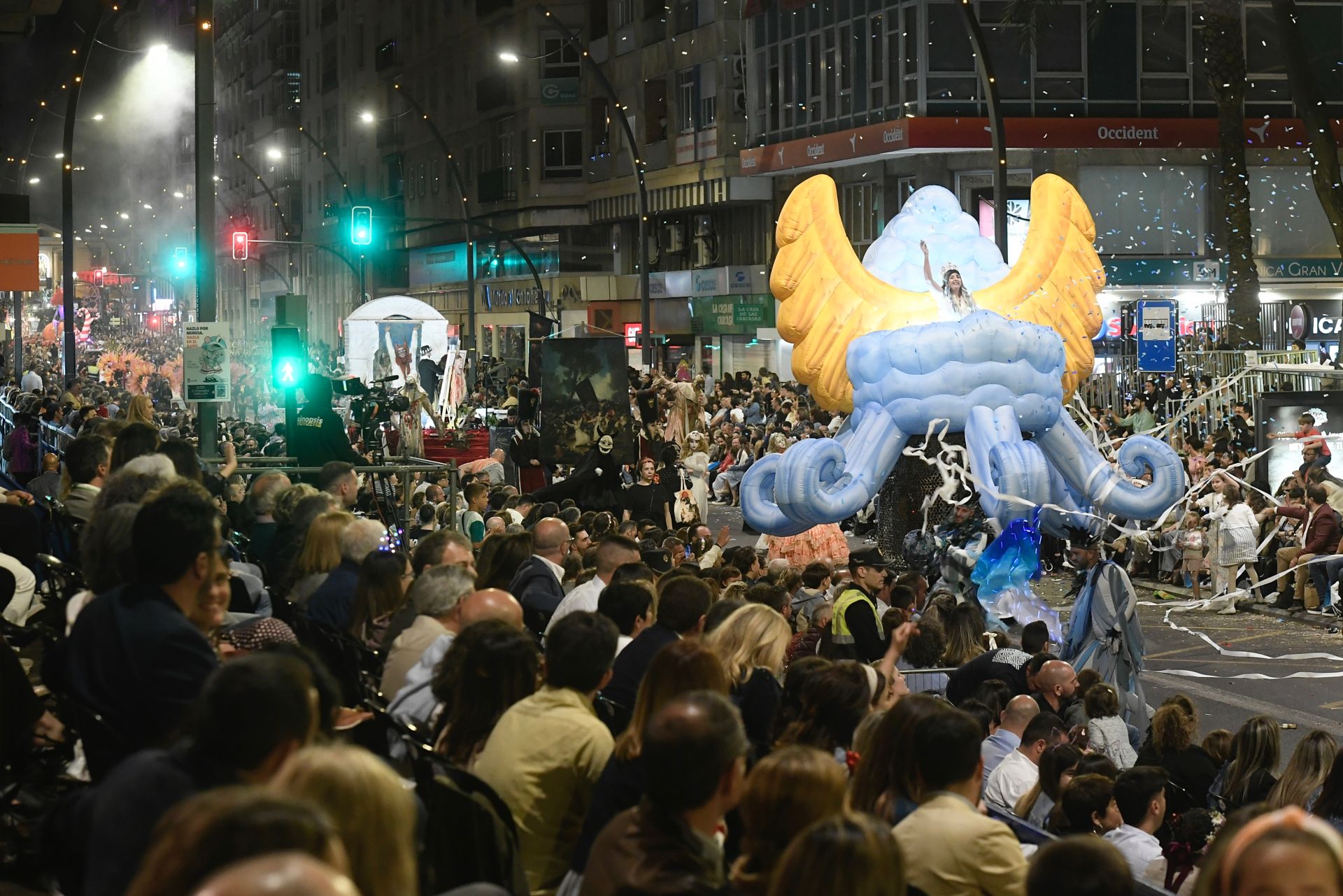 Las imágenes del desfile del Entierro de la Sardina de Murcia