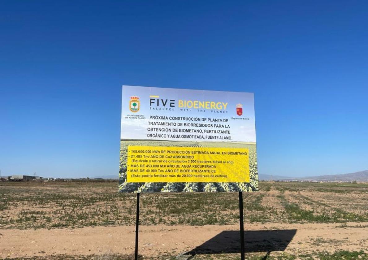 La planta de biogás de Fuente Álamo cumple otro trámite y recibe el visto bueno ambiental