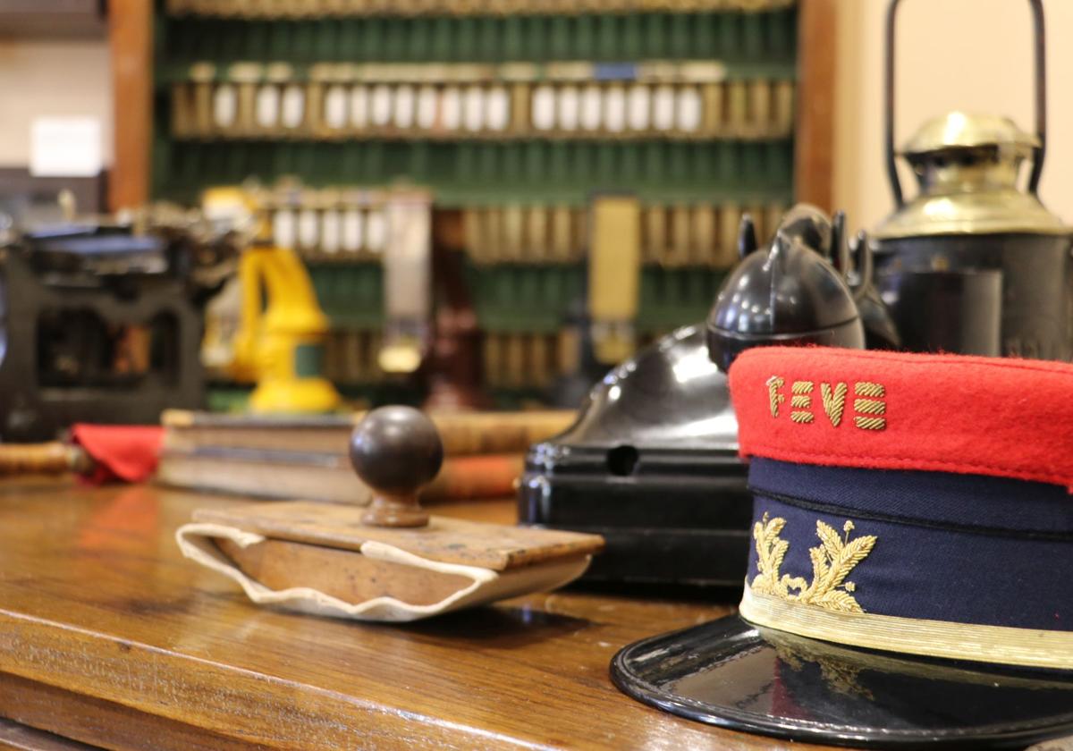 El museo del ferroviario de Cistierna, en imágenes