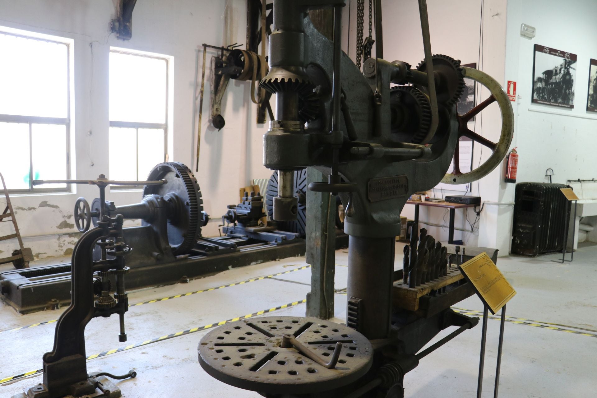 El museo del ferroviario de Cistierna, en imágenes