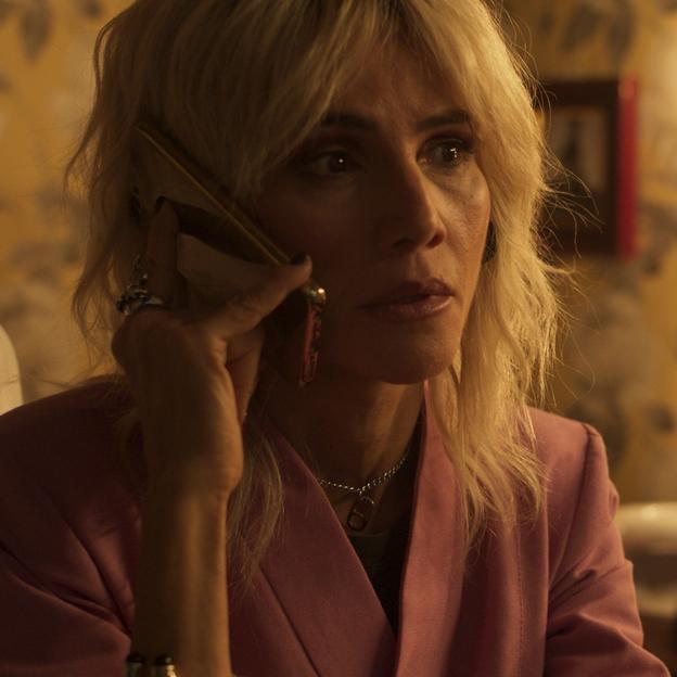 La actriz Goya Toledo en su última película, 'Palacio estilistas'.