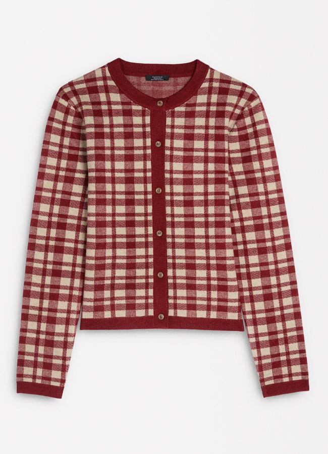 Imagen - Cárdigan de punto jacquard con cuadros de Parfois (35,99€)