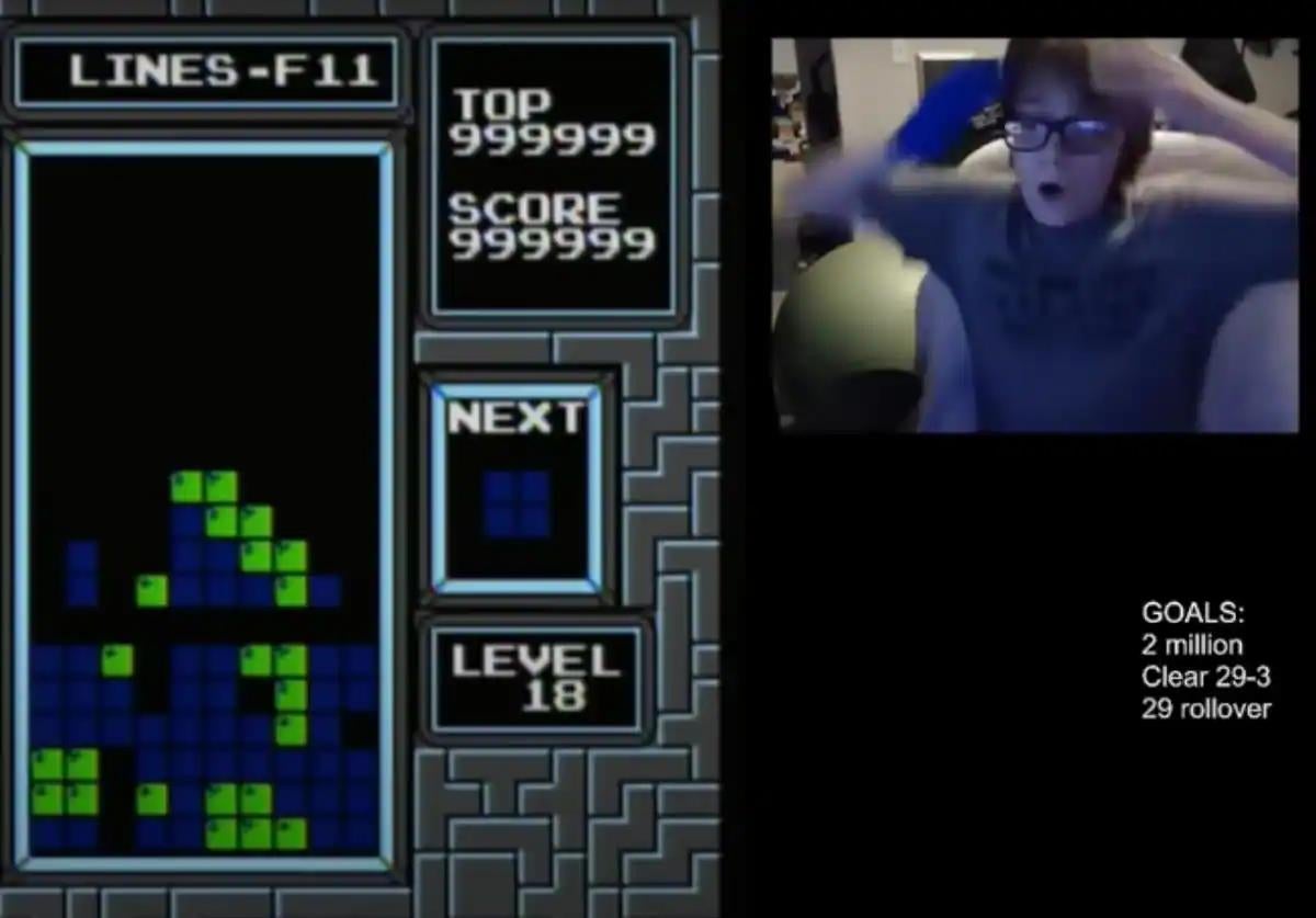 Un niño de 13 años logra llegar al final del Tetris por primera vez en la historia