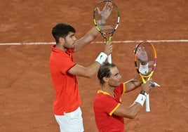 Un Nadal brillante guía el primer triunfo del superdobles español