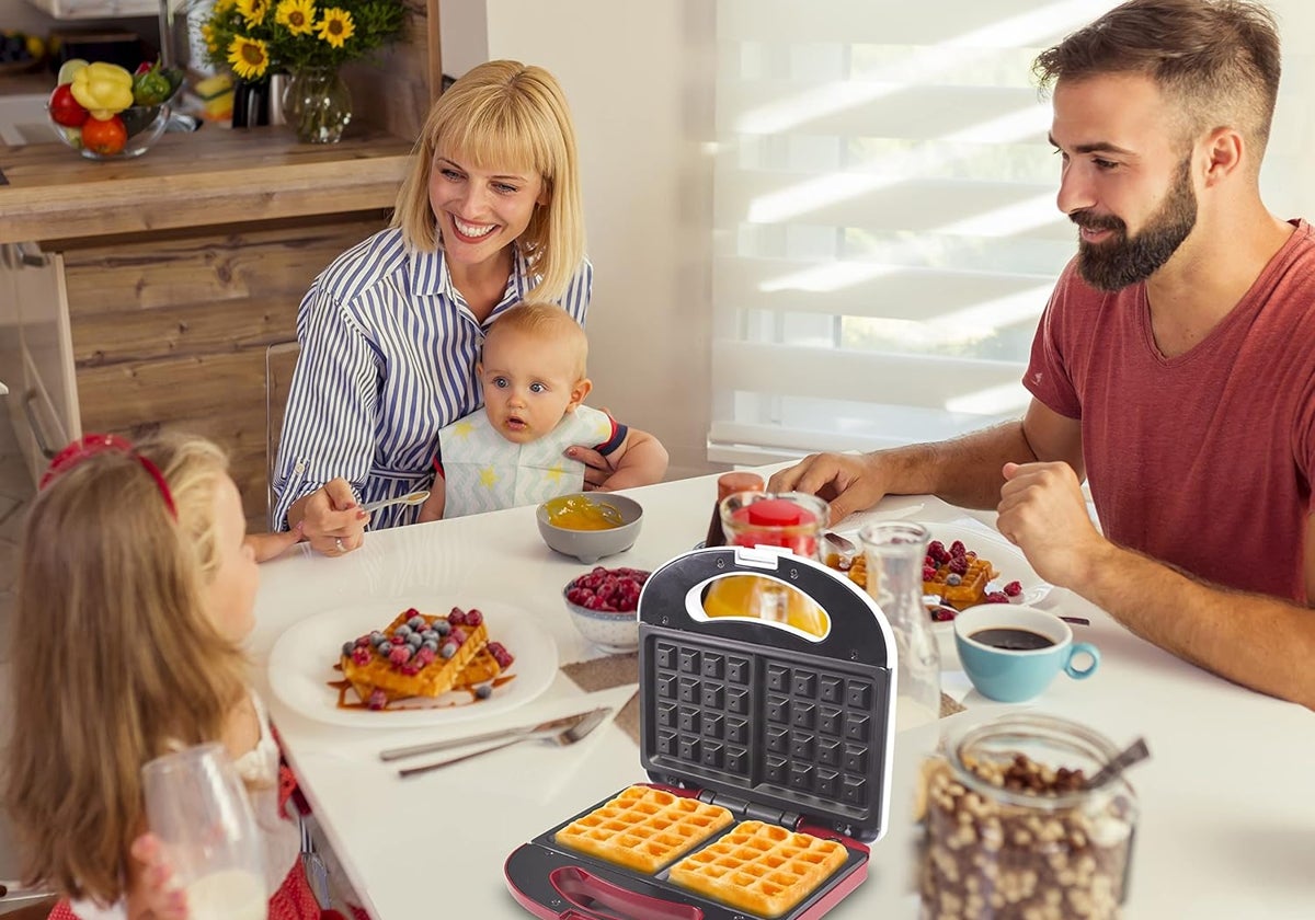 Las mejores gofreras del mercado para disfrutar de tus gofres en casa