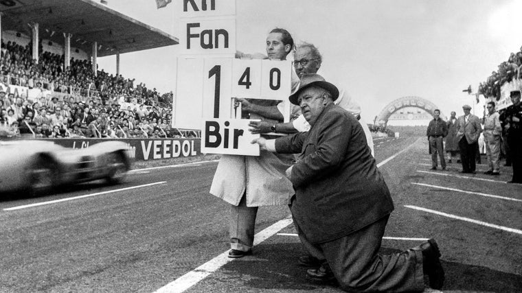 Alfred Neubahuer, un jefe de equipo irrepetible, en Reims 1954