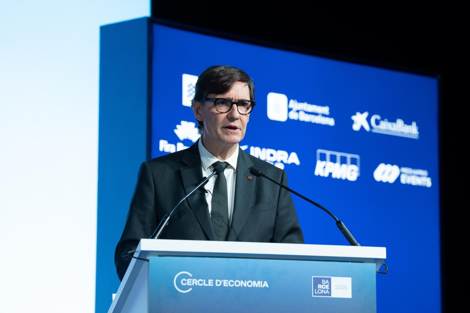 Salvador Illa, president de la Generalitat de Cataluña.