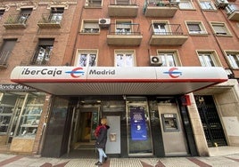 Oficina de Ibercaja en Madrid.