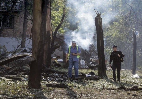 14 personas han perdido la vida en Kiev como consecuencia de bombardeos rusos.