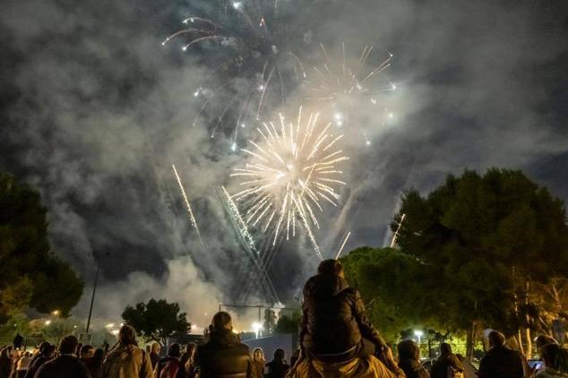 Fotos: Fuegos para el Centenario del Hércules