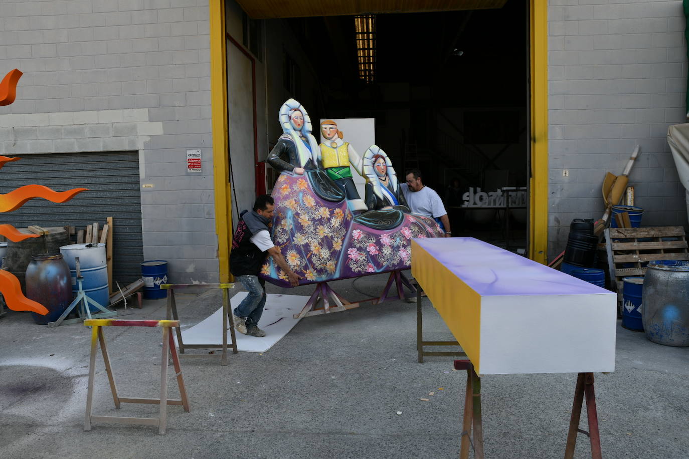 Las Hogueras de Alicante se van a Córdoba en camión