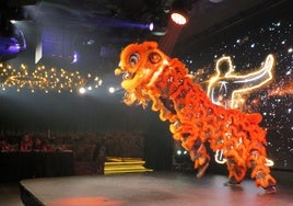 Danza del león.