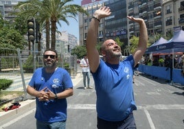 La mascletà de Mediterráneo este 22 de junio, foto a foto